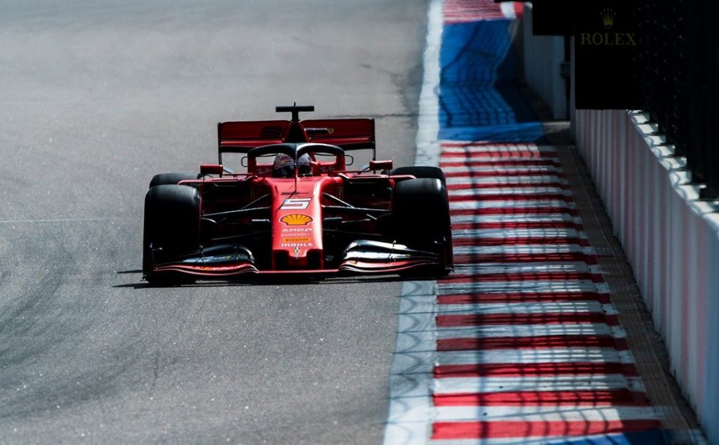 Ferrari se centro en evitar la electrocuccion de Sebastian Vettel