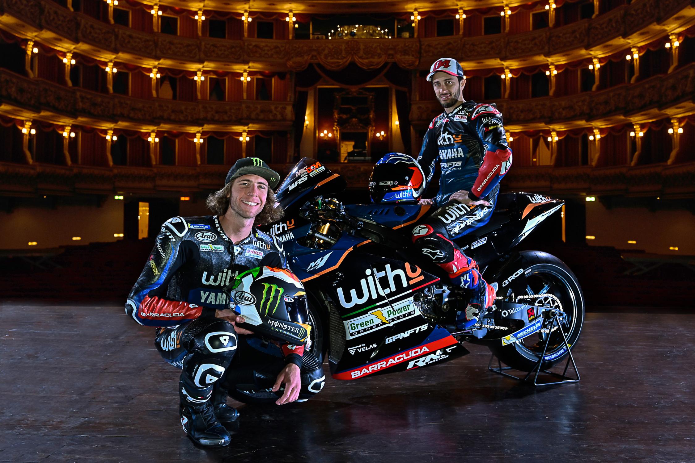 WithU Yamaha RNF - Andrea Dovizioso y Darryn Binder/ Fuente: motogp.com