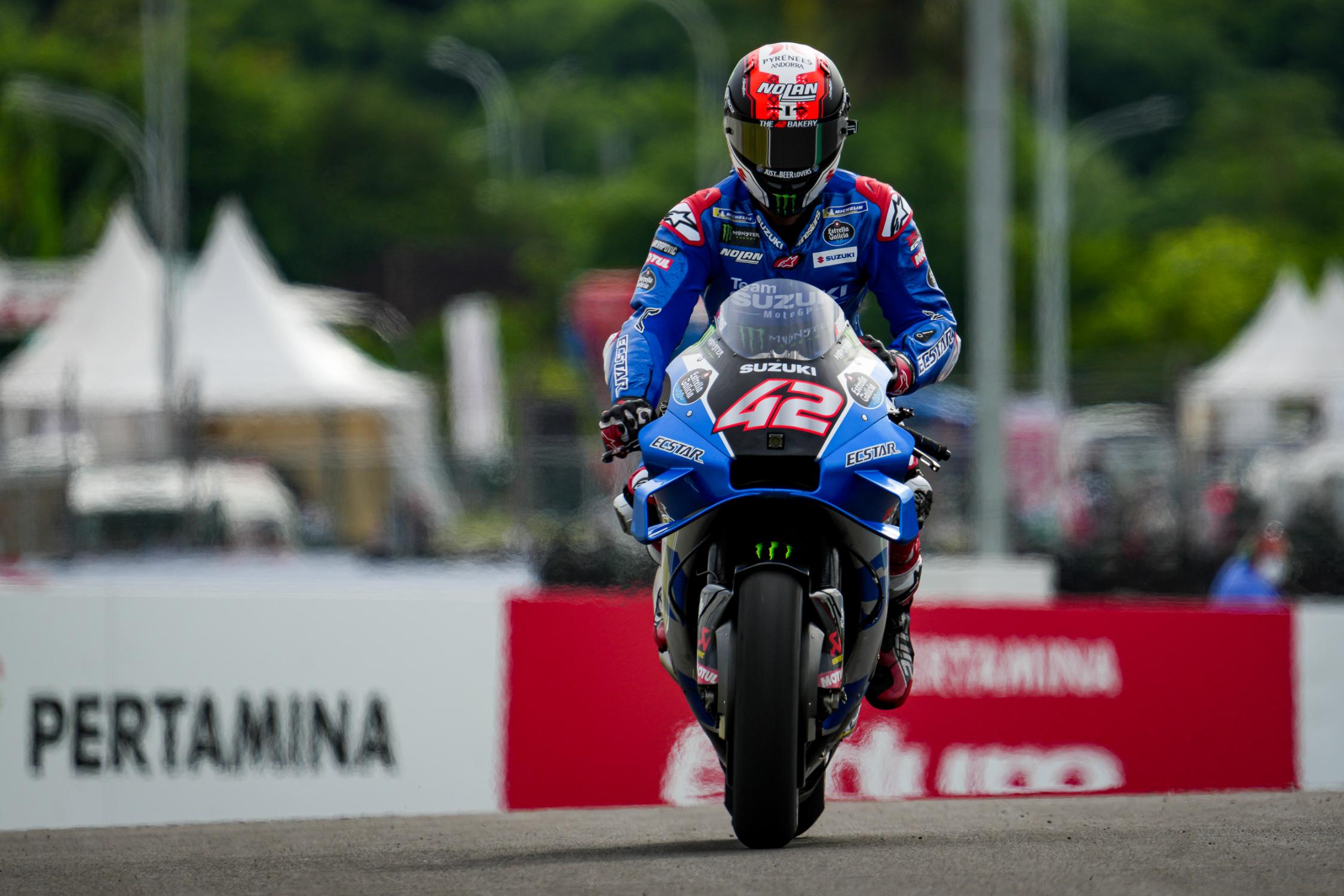 Team Suzuki Ecstar - Alex Rins y Joan Mir/ Fuente: motogp.com