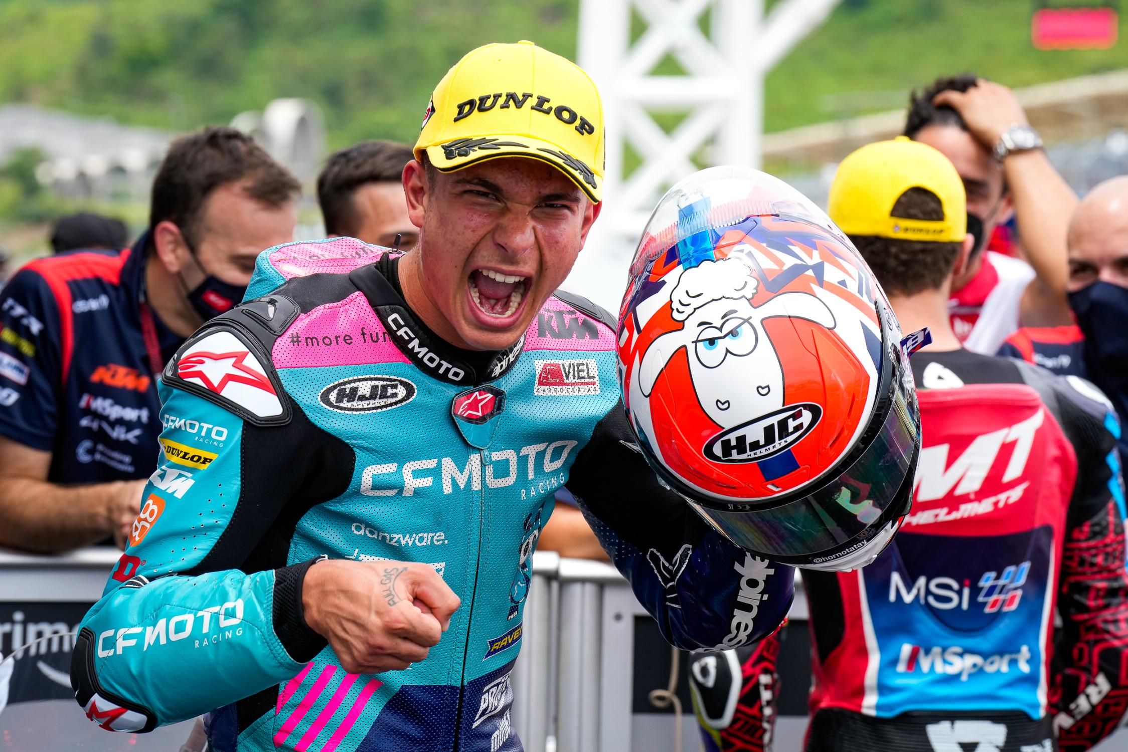 Carlos Tatay, poleman en Indonesia/ Fuente: motogp.com